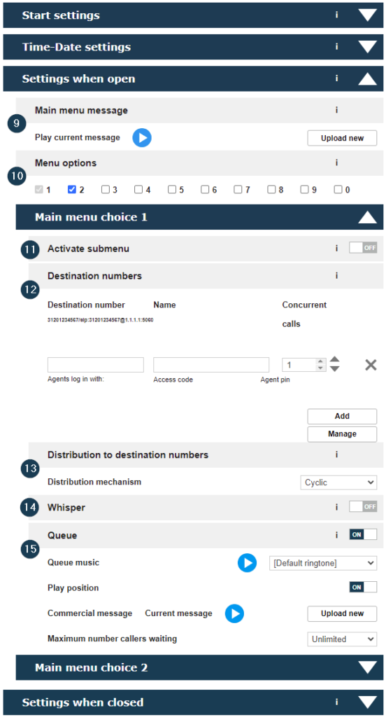 Pro Configuration Form 3 Pro Call Routing Configuration Form 3