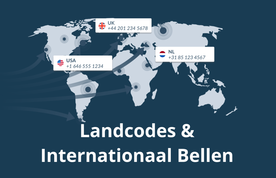 Landcodes en Internationaal Bellen beschreven